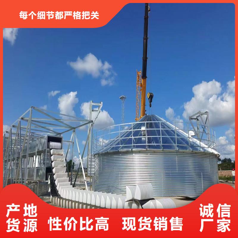 農用裝配式糧倉鋼板倉質量上乘