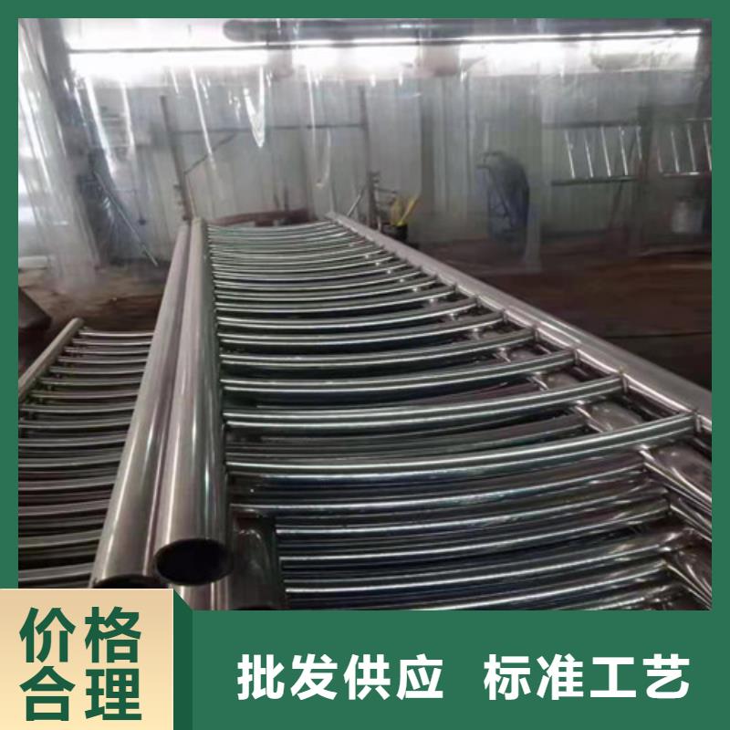 景观护栏不锈钢复合管护栏工程施工案例