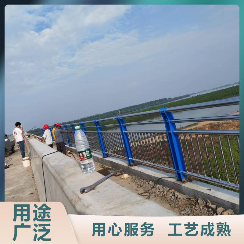 河道护栏不锈钢立柱支持拿样