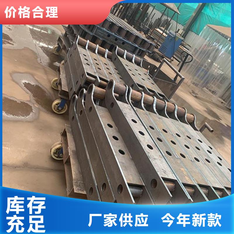桥梁防撞护栏,镀锌喷塑防撞栏做工精细