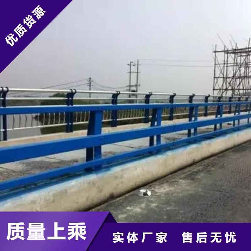橋梁護(hù)欄鍍鋅噴塑防撞欄工程施工案例