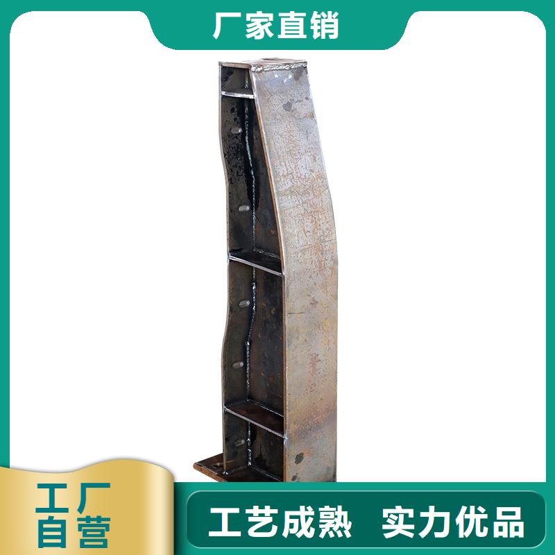 河道护栏钢背木护栏定金锁价