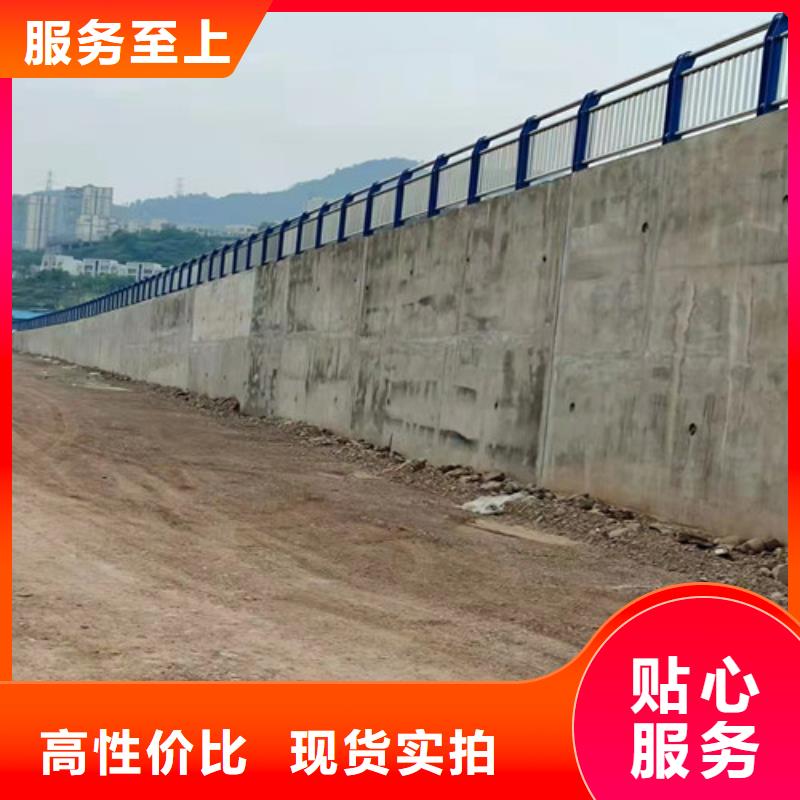 橋梁護(hù)欄復(fù)合管護(hù)欄庫存量大