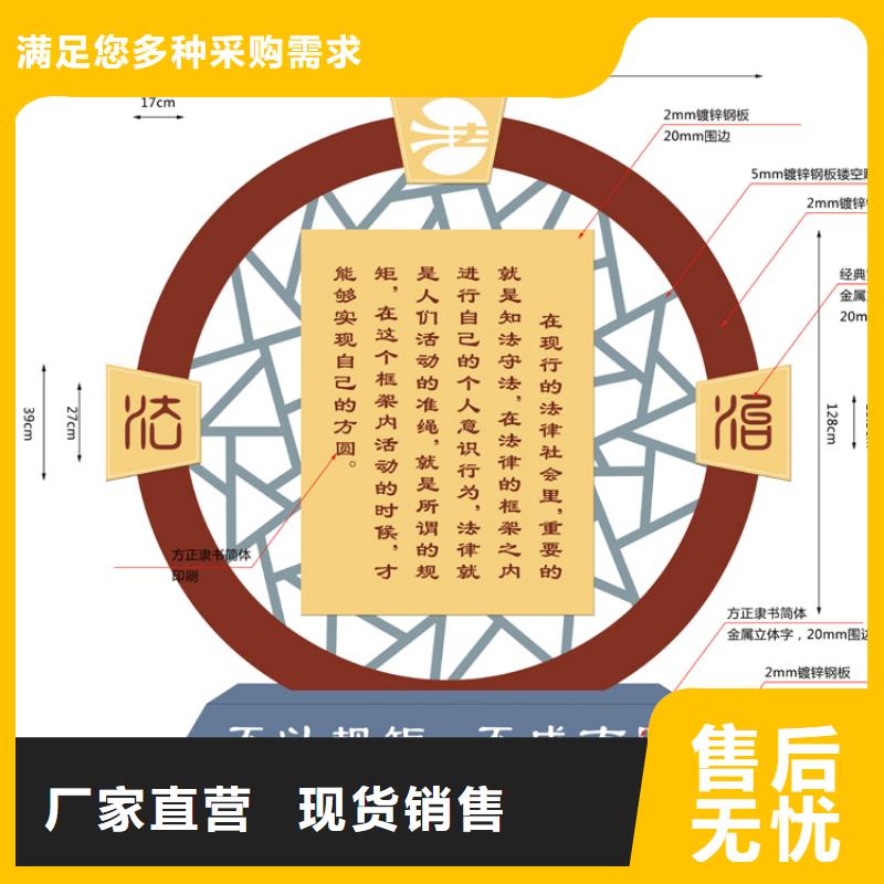價(jià)值觀小品標(biāo)牌施工隊(duì)伍