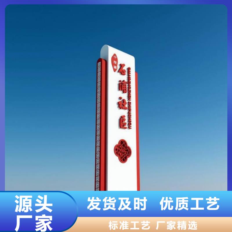 鄉(xiāng)村振興標(biāo)識(shí)導(dǎo)視牌來廠實(shí)地考察