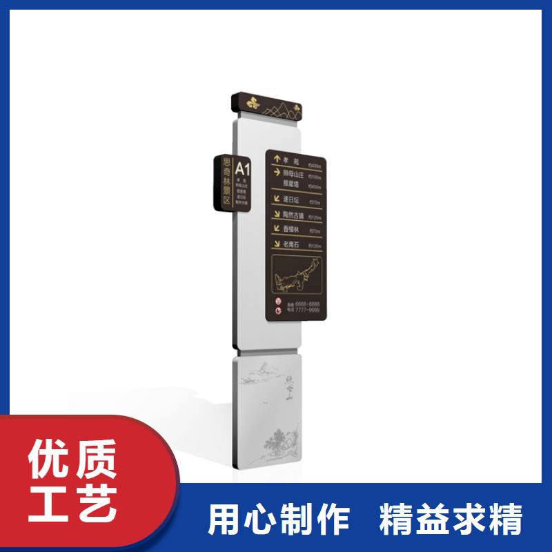 鄉(xiāng)村振興標識導視牌來廠實地考察