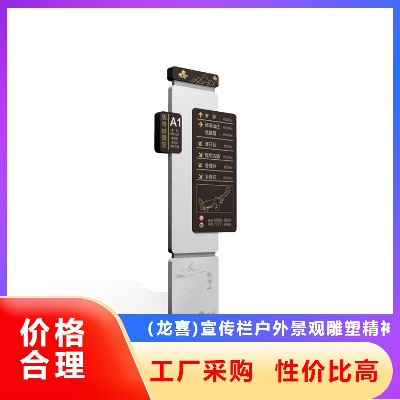 鄉(xiāng)村振興標識導視牌來廠實地考察
