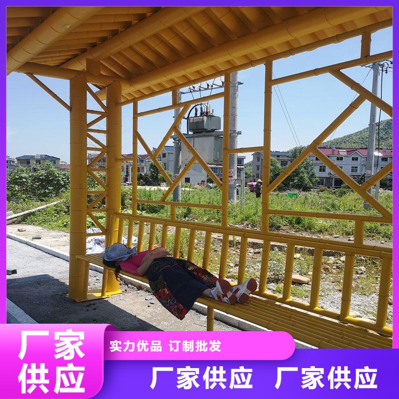 仿古智能自动亮化候车亭值得信赖
