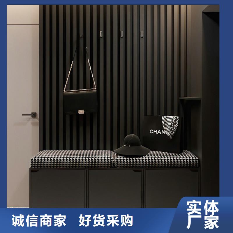 竹木纤维格栅板竹木纤维集成墙板规格齐全实力厂家