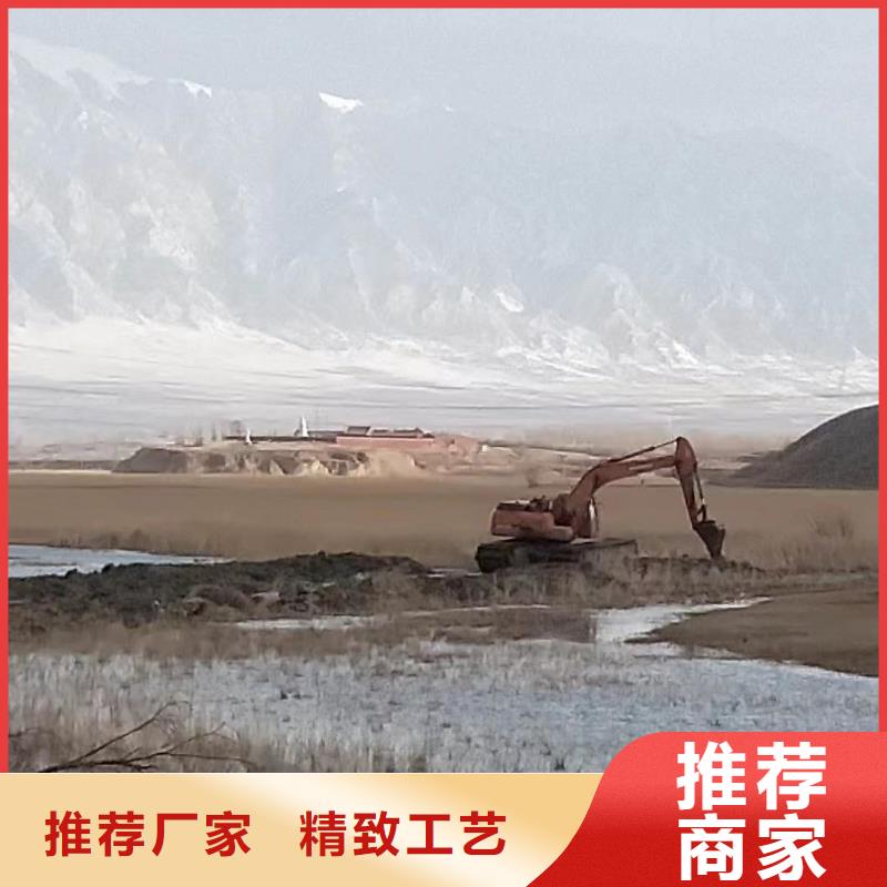 水上挖掘機出租水陸兩用挖掘機客戶信賴的廠家