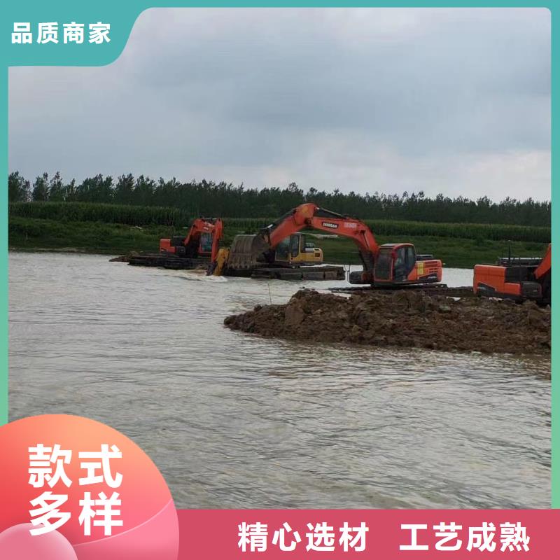 【水上挖掘機出租水陸兩用挖掘機實力大廠家】