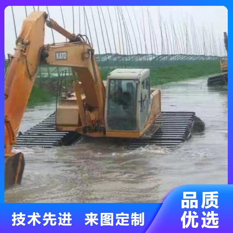 水上挖掘机出租水陆两用挖掘机适用场景