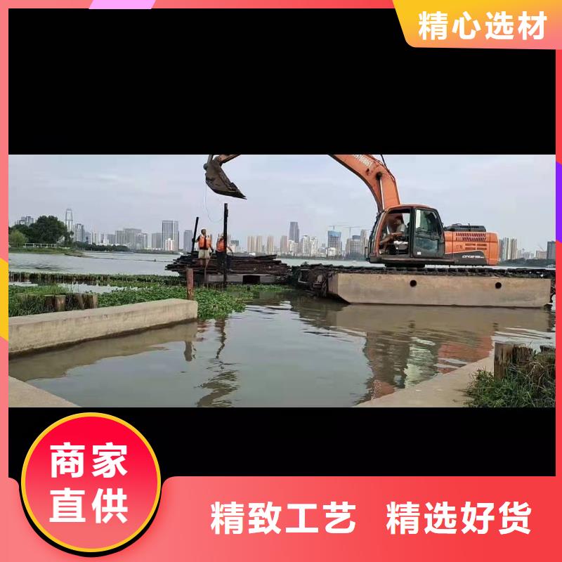 【水上挖掘机出租水上船挖机租赁设计合理】