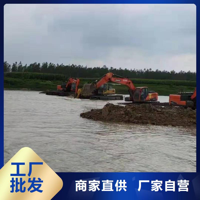 水上挖機出租_水上船挖租賃用心制作