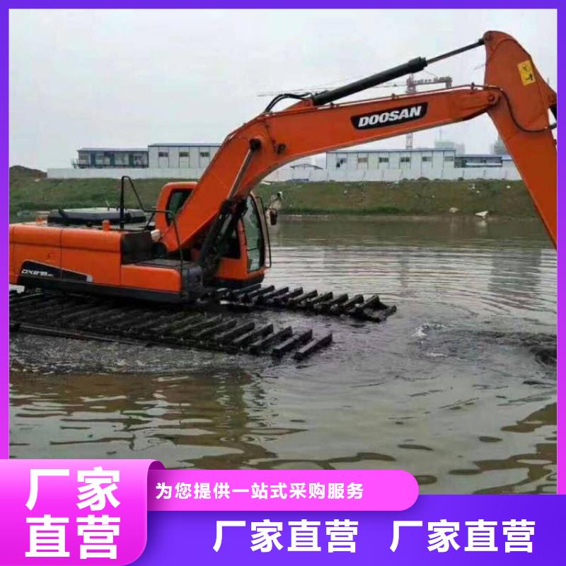 水上挖機出租_水上船挖租賃用心制作
