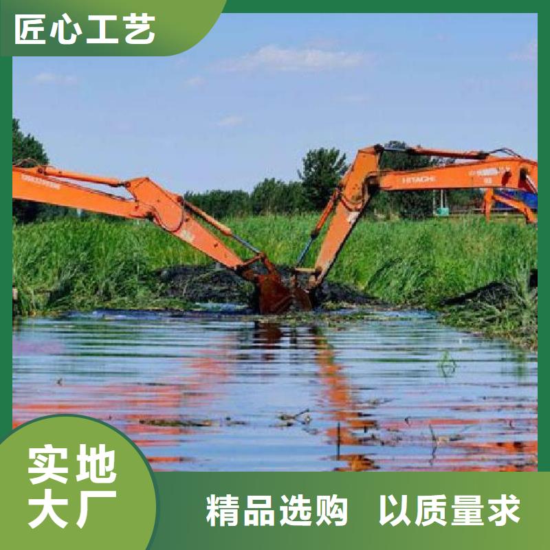 水上挖機出租_水上船挖租賃用心制作