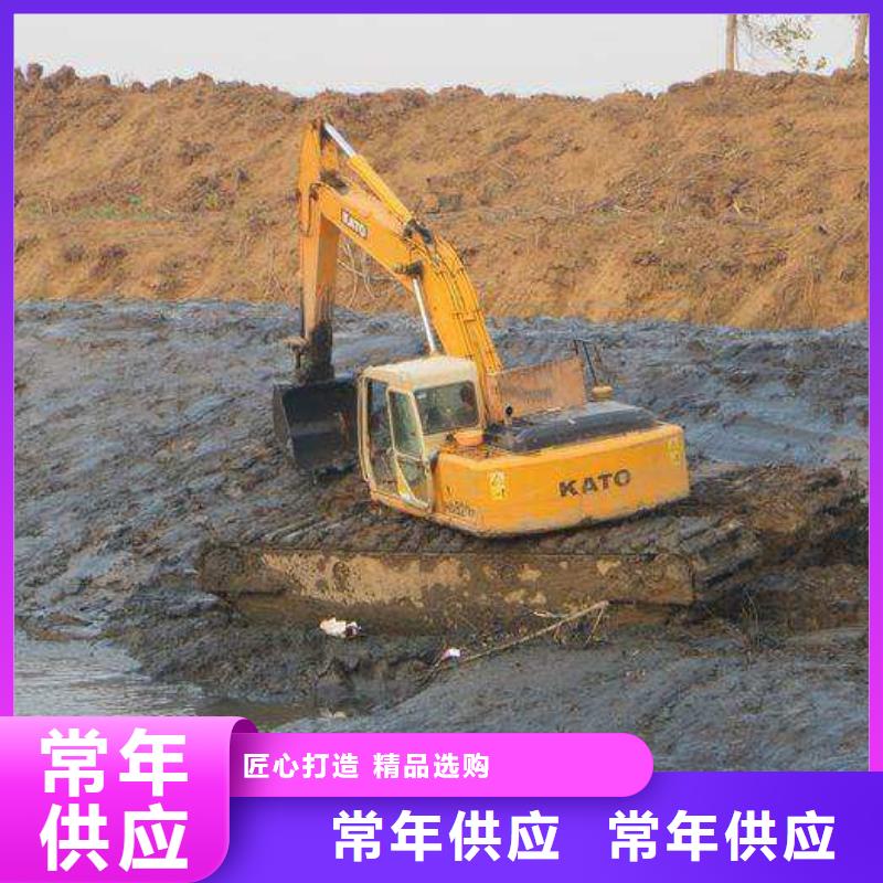 水上挖機(jī)出租_水上船挖租賃用心制作