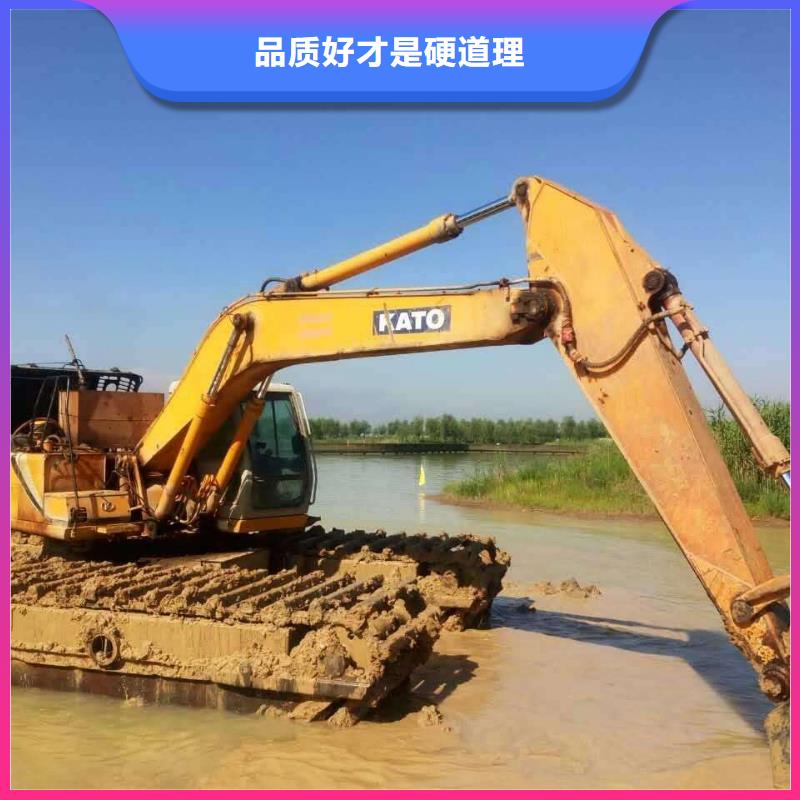 水上挖機(jī)出租_水上船挖租賃用心制作
