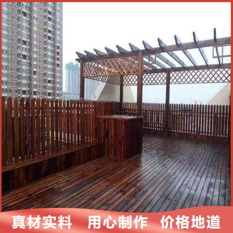 青島市新河鎮(zhèn)防腐木門頭房廠家