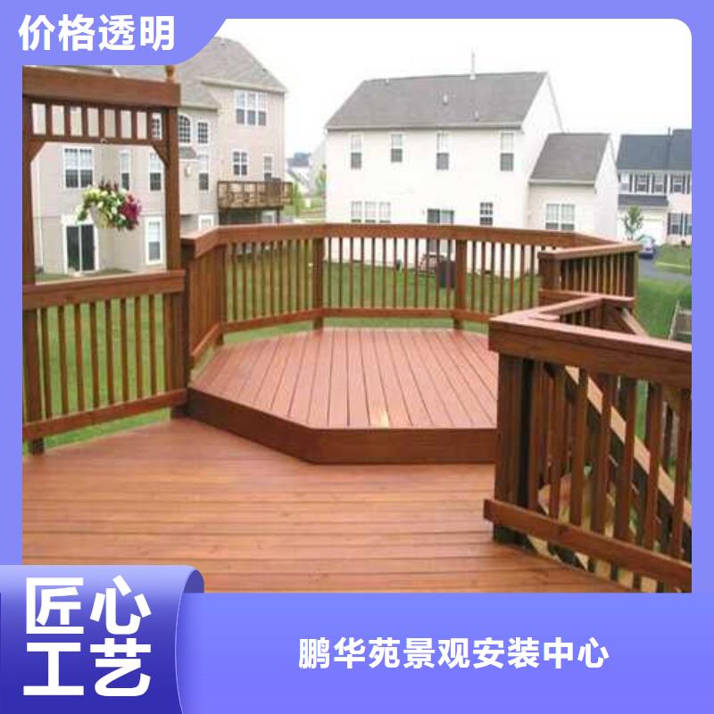 青岛市古岘镇防腐木仿古凉亭多少钱一米