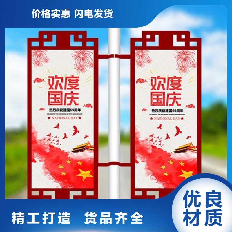灯杆灯箱-路灯箱工厂价格