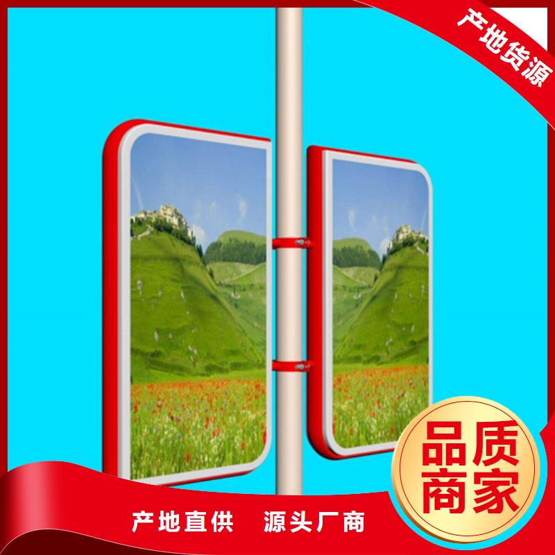 灯杆灯箱-路灯箱工厂价格