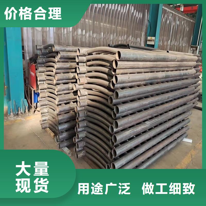 桥梁防撞护栏不锈钢立柱供应采购