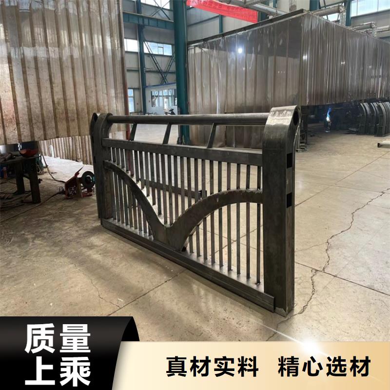 防撞橋梁護欄不銹鋼復合管欄桿銷售的是誠信