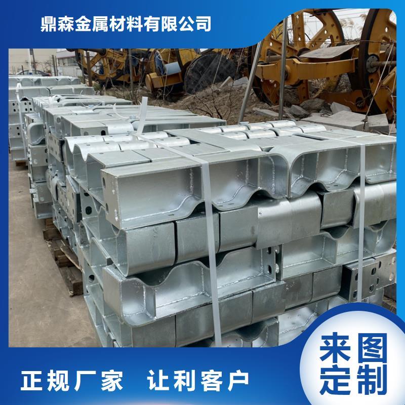 防撞橋梁護欄不銹鋼復合管欄桿銷售的是誠信