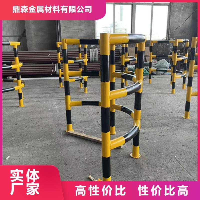 防撞桥梁护栏钢板立柱来图定制