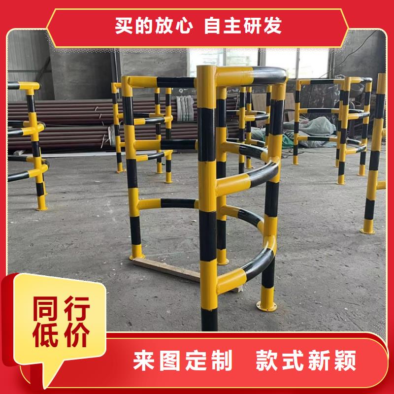 防撞桥梁护栏钢板立柱甄选好物