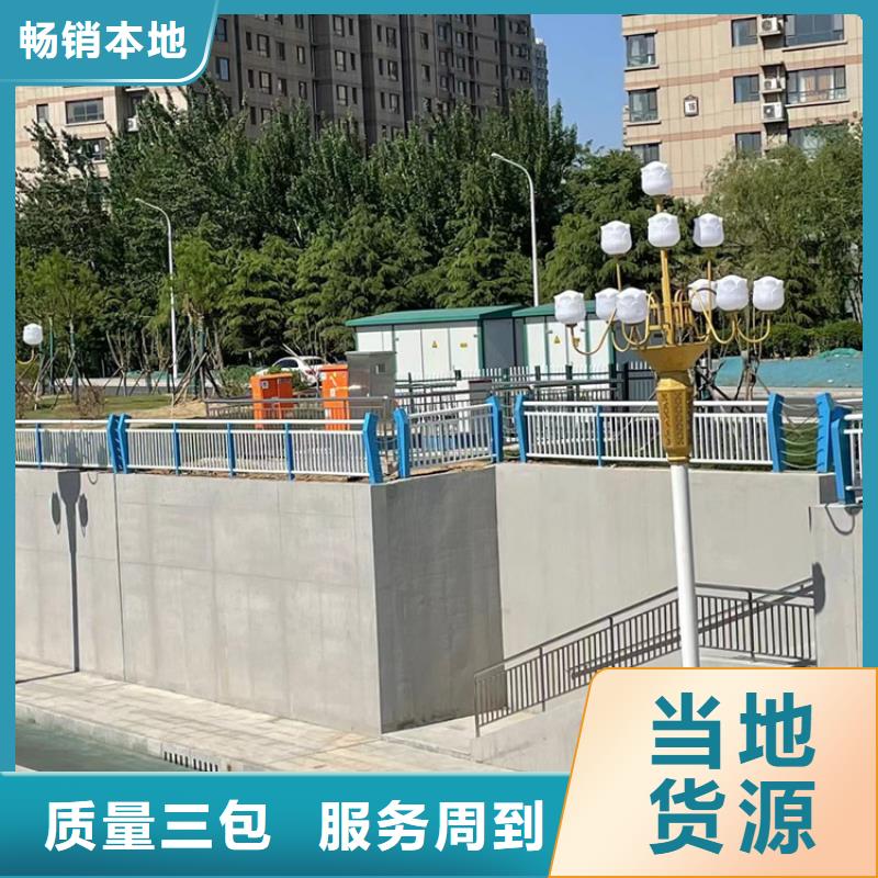 防撞橋梁護(hù)欄河道防護(hù)欄桿工程施工案例