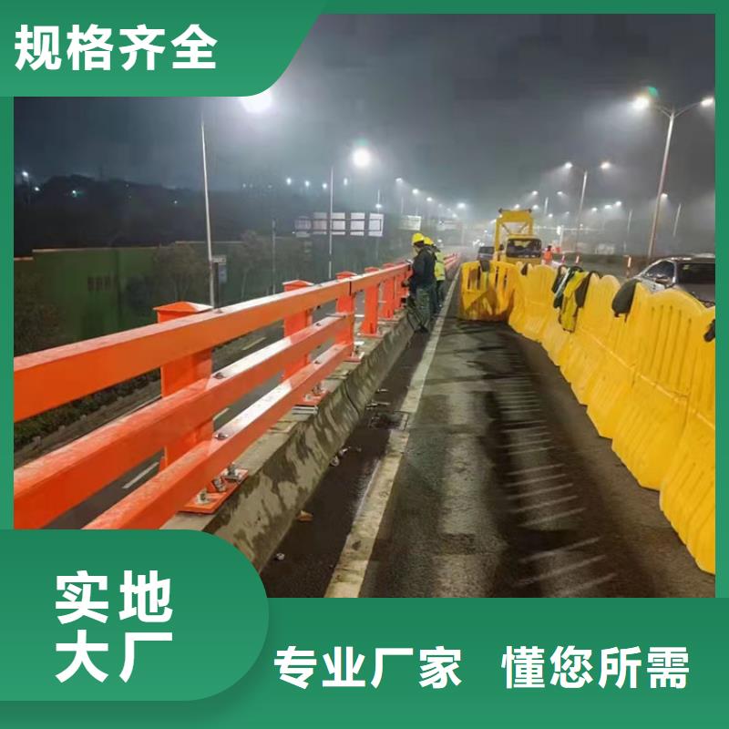 道路防撞護(hù)欄河道防護(hù)欄桿工程施工案例