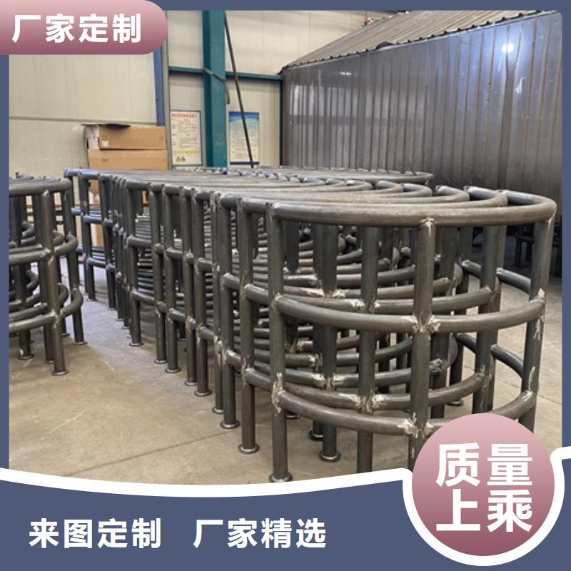 不锈钢防撞护栏现场安装