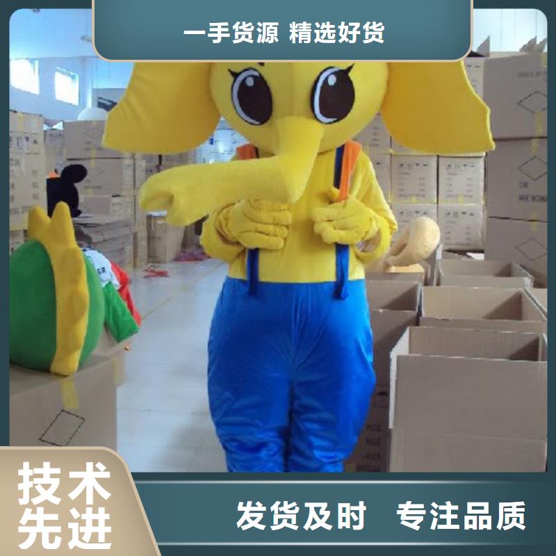 流行人偶服装定制厂家,套头玩偶服品种多