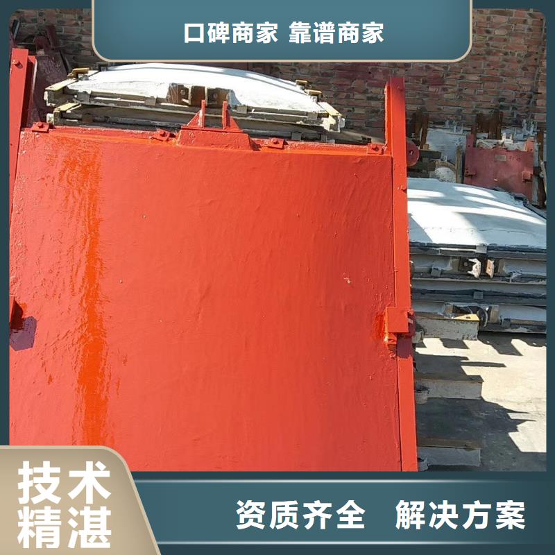 平面拱形閘門-雙向鑄鐵鑲銅閘門老品牌