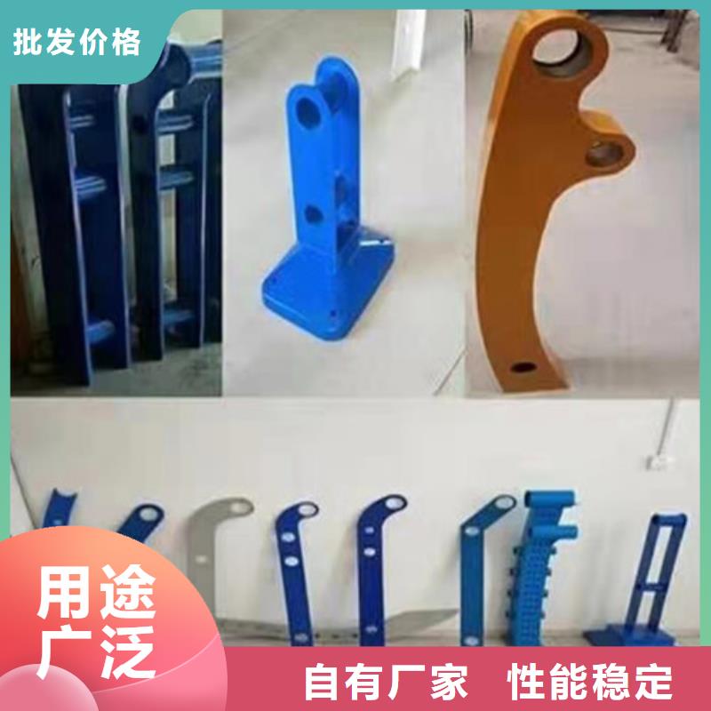 发货及时的不锈钢复合管河道护栏批发商