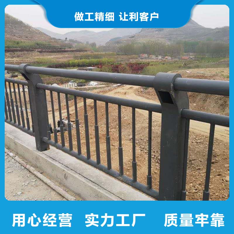 下陸河邊燈光鋁藝欄桿