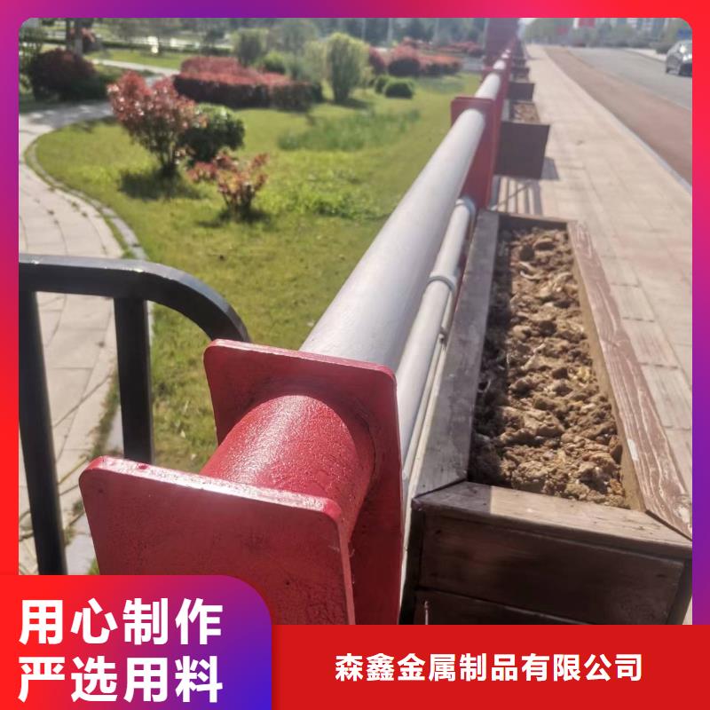 护栏不锈钢复合管护栏实地大厂