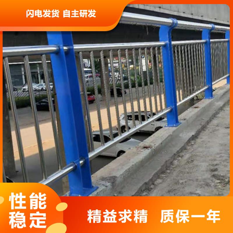 【護欄不銹鋼復(fù)合管欄桿無中間商廠家直銷】