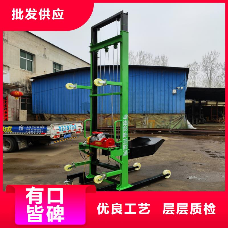 电动上砖机混凝土输送泵厂家N年专注