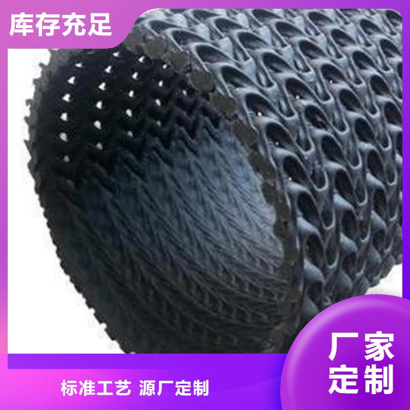 硬式透水管曲纹状透水管规格齐全