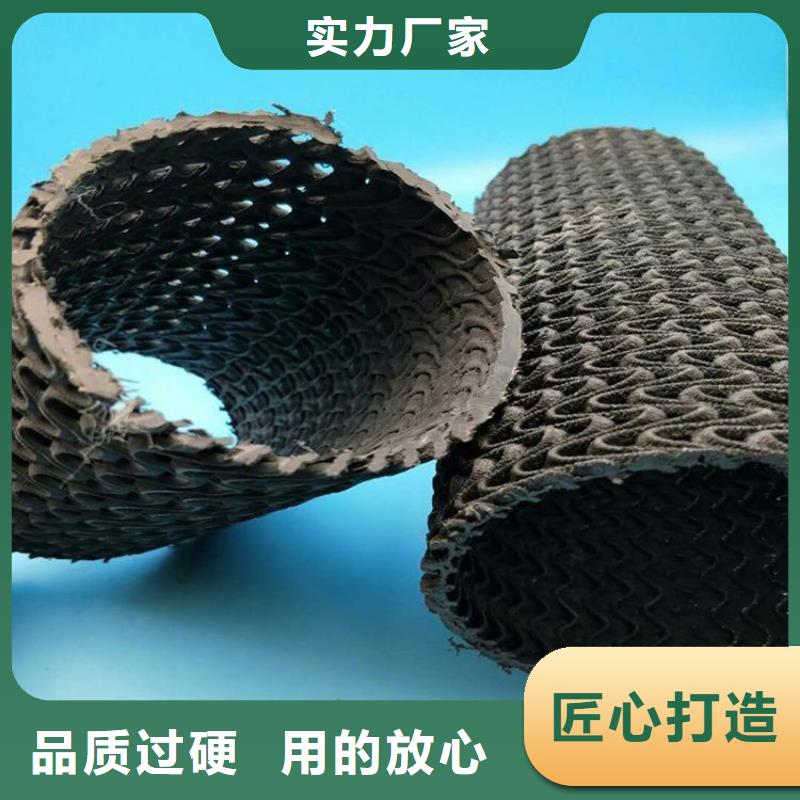 硬式透水管曲纹状透水管规格齐全