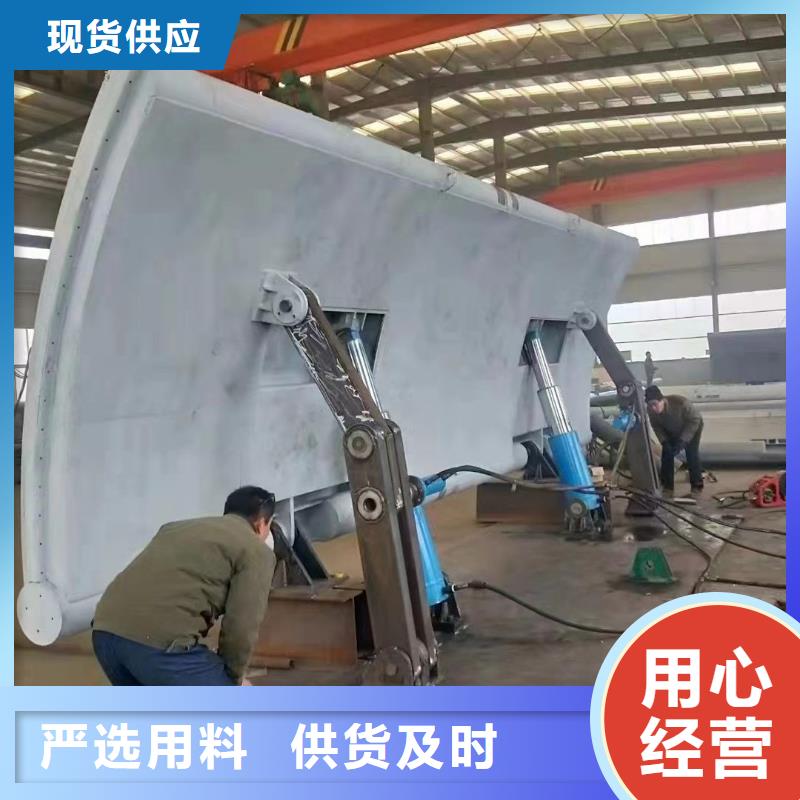 底横轴旋转液压钢坝品牌:筑腾铸铁闸门启闭机厂家