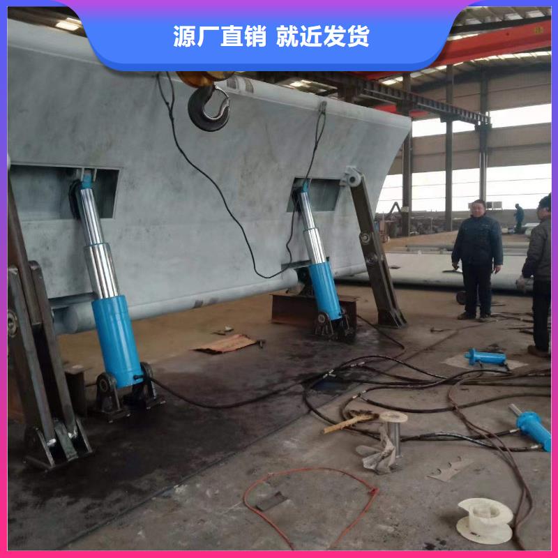 底横轴旋转液压钢坝品牌:筑腾铸铁闸门启闭机厂家