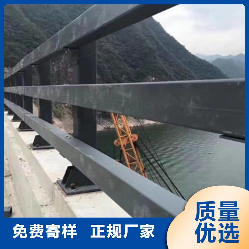 防撞護欄鋼板立柱支持定制