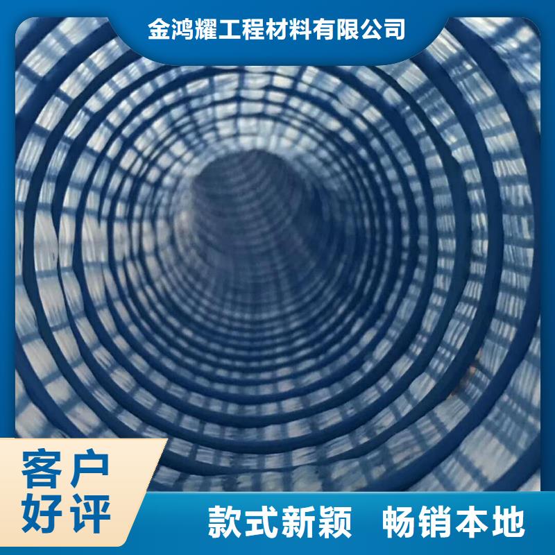 纵横加筋透水管生产