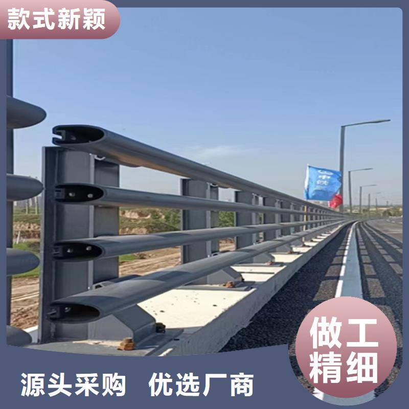 河道護欄熱鍍鋅立柱支持批發(fā)零售