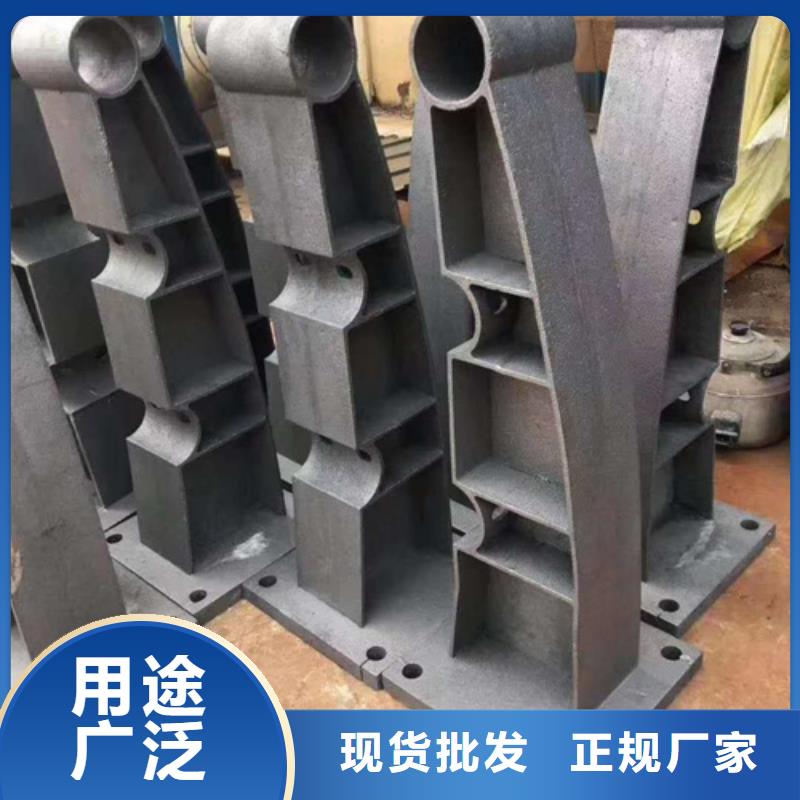 桥梁护栏立柱中央分隔栏工厂直营