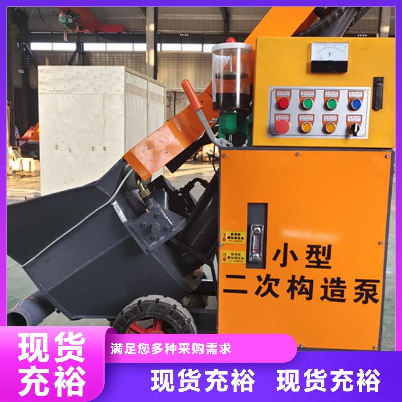 二次构造柱泵-小型水泥上料机加工定制